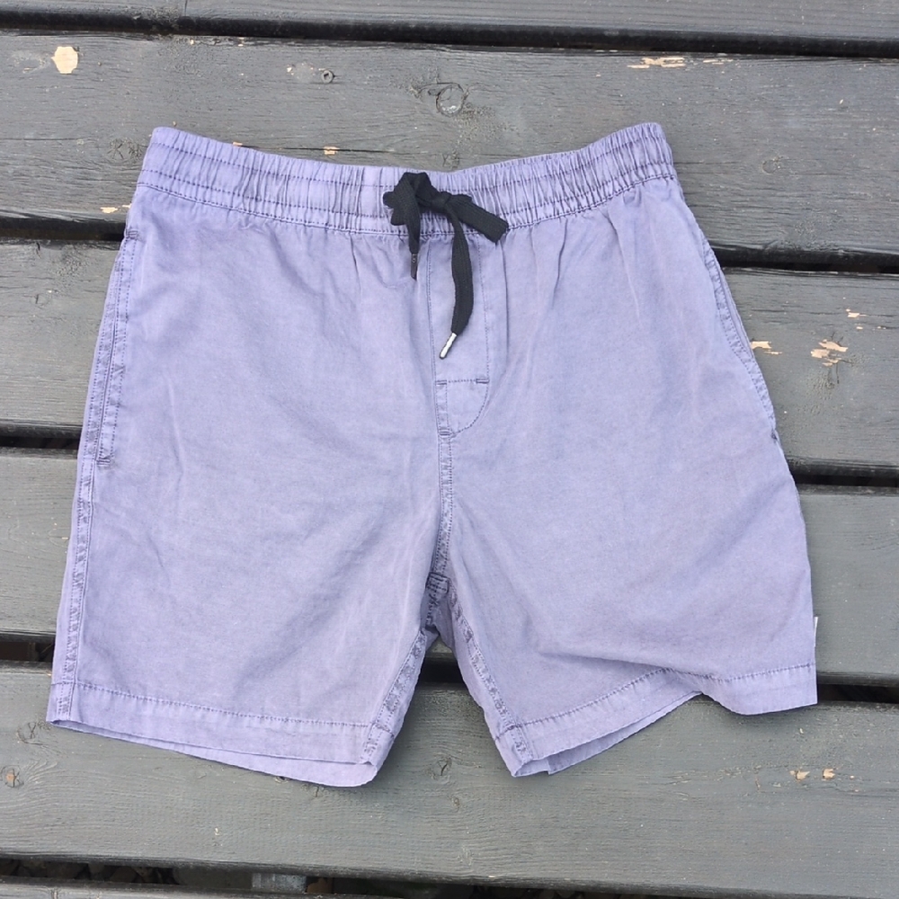 Men's Athletic Shorts in Gray with Black Drawstring